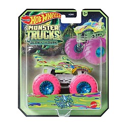 Mattel Hot Wheels Monster Trucks Glow In The Dark Shark Wreak (hwc86)