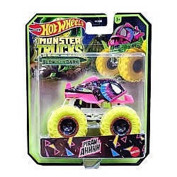 Mattel Hot Wheels Monster Trucks Glow In The Dark Piran-ahhhh (hwc85)