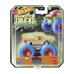 Mattel Hot Wheels Monster Trucks Glow In The Dark Podium Crasher (hwc84)