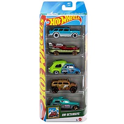 Mattel Hot Wheels Hw Getaways Set Of 5 (jbj77)