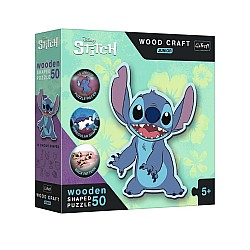 Trefl Wooden Shaped Junior Lilo & Stitch 50 Pieces (tfl20205)