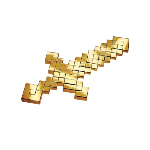 Disguise Minecraft Sword Anniversary Gold (166279-20l)