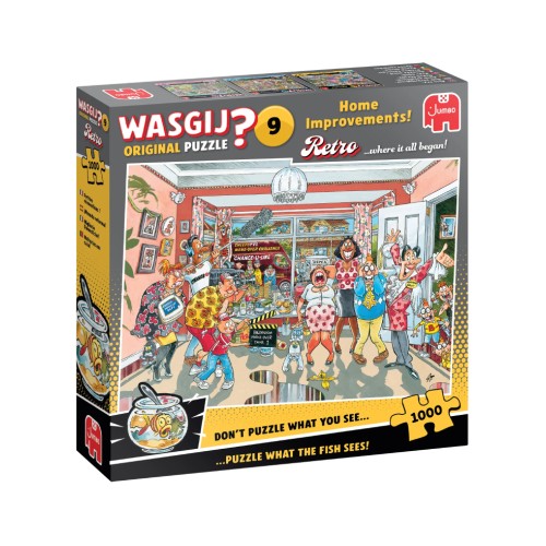 Wasgij Retro Orginal #9 Home Improvements 1000 Pieces