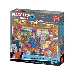 Wasgij Retro Mystery #9 Great Train Robbery 1000 Pieces (1110100504)