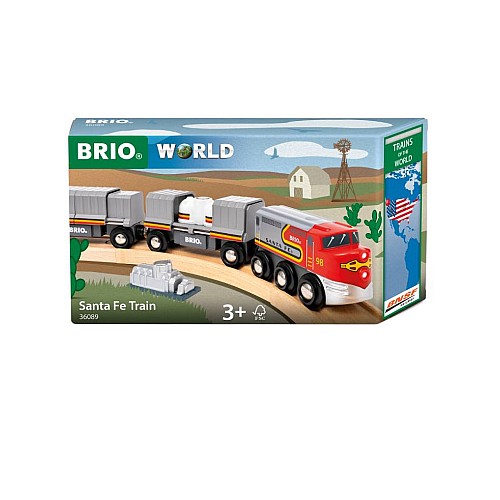 Brio Santa Fe Train Trains Of The World (36089)