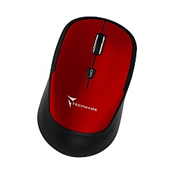 Techmade Mouse Wireless Tm-xj35 Red