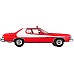 Greenlight Collectibles 1/18 Starsky And Hutch 1976 Ford Gran Torino