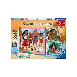 Ravensburger Disney Vaiana 2 3x49pcs (12004102)