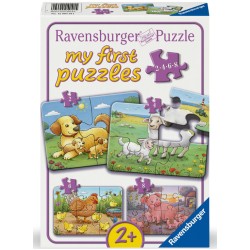 Ravensburger Farm Animal Families 2/4/6/8pcs (12004041)