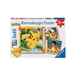 Ravensburger Pokemon 3x49pcs (12004062)