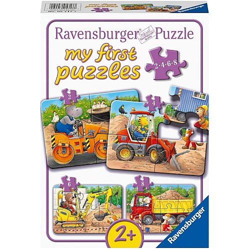 Ravensburger Construction Site Animals 2/4/6/8pcs (10105717)