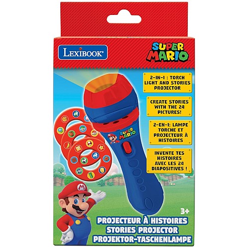 Lexibook Super Mario Theme Stories Projector And Torch Light (ltc050ni)
