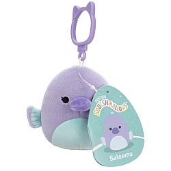 Squishmallows P22 Clip On Saleema Paddlefish 9cm