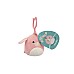 Squishmallows P22 Clip On Maudie Pink Donkey 9cm