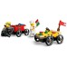 Lego City Pizza Vs. Fire Truck Race Car Pack (60458)