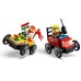 Lego City Pizza Vs. Fire Truck Race Car Pack (60458)