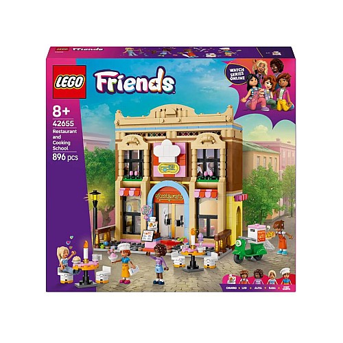 Lego Friends Restaurant And Cooking School (42655)
