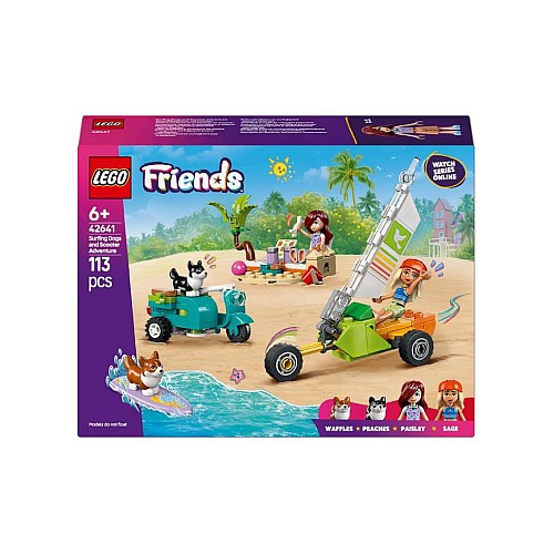 Lego Friends Surfing Dogs And Scooter Adventure (42641)