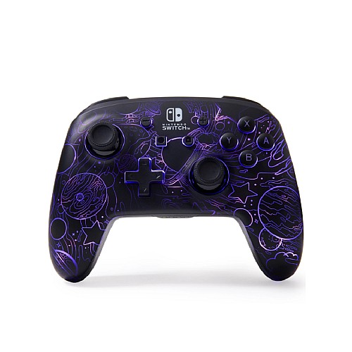 Powera Enhanced Wireless Controller With Lumectra Galactic Vortex