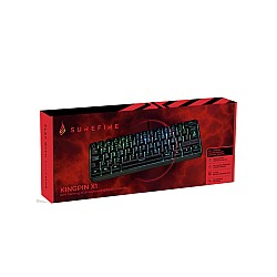 Surefire Kingpin X1 60% Gaming Rgb Keyboard Qwerty (nordic)