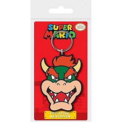 Super Mario Bowser Pvc Keychain