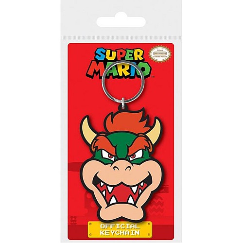 Super Mario Bowser Pvc Keychain