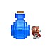 Mattel Minecraft Mini Mode Potion Brewing Blue (jcd04)