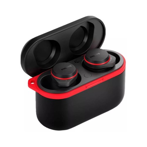 Philips Audio Taa7507bk/00 Wireless Bluetooth Noise-cancelling Sports Earbuds Black