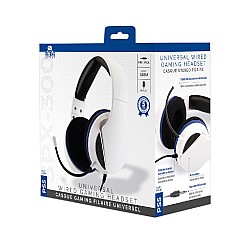 Universal Headset Spx-300 White & Black