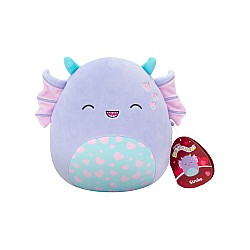 Squishmallows Heart Plush Strobe Swamp Monster 19cm