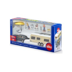 Siku 1:55 Car With Caravan (313-2542)