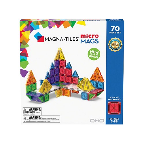 Magna-tiles Micromags 70pcs (90296)