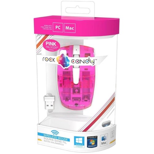 Rock Candy Wireless Mouse Pink Palooza