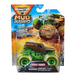 Monster Jam 1:64 Mud Blasters Grave Digger