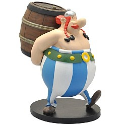 Obelix And His Barrel Collector 19cm