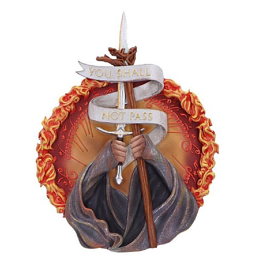 Lord Of The Rings You Shall Not Pass Wall Plaque