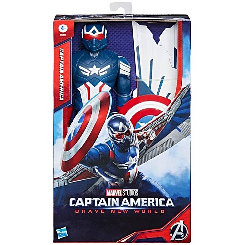 Captain America Brave New World Titan Heroes Captain America Deluxe Titan 30cm (f9301)