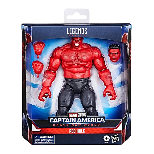 Captain America Brave New World Red Hulk Bnw Deluxe 15cm (g0160)