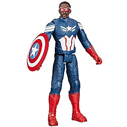 Captain America Brave New World Titan Heroes Sam Wilson Action 30cm (f9276)