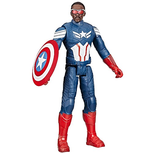 Captain America Brave New World Titan Heroes Sam Wilson Action 30cm (f9276)