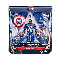 Captain America Brave New World Captain America Bnw Deluxe 15cm (g0158)