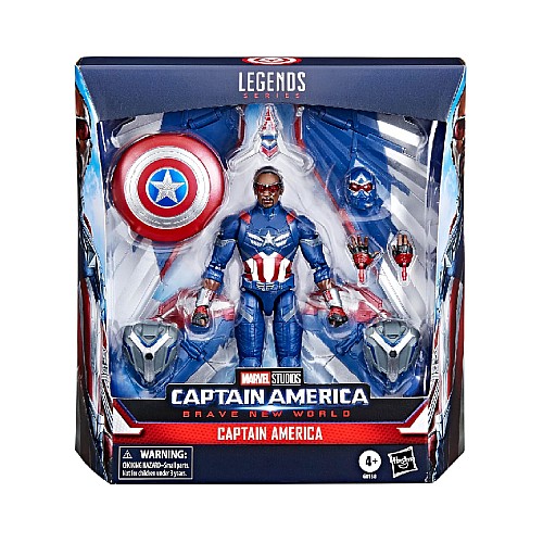 Captain America Brave New World Captain America Bnw Deluxe 15cm (g0158)