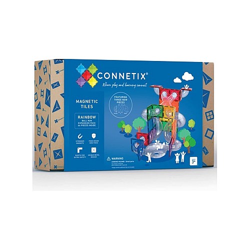 Connetix Ball Run Expansion Pack Rainbow (ct-r-00066-br)