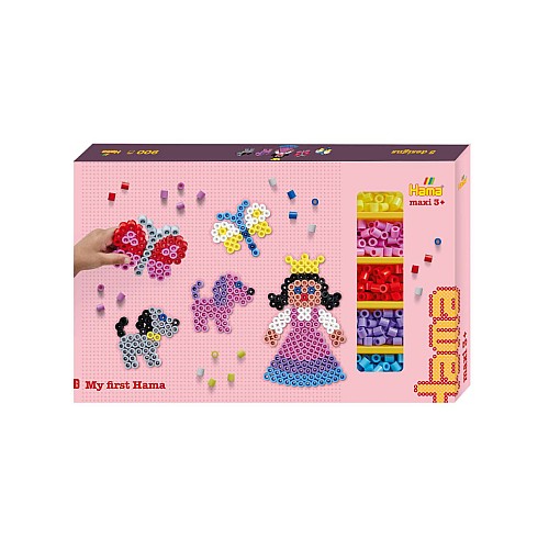 Hama Maxi Giant Gift Box With 900 Beads And 3 Pegboards (388717)