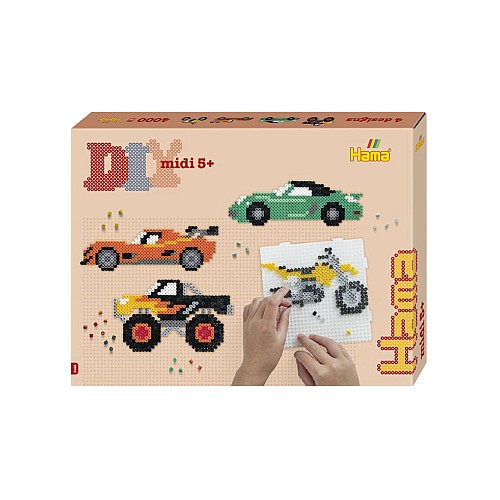 Hama Midi Gift Box Cars (383162)