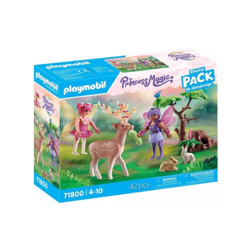 Playmobil Fairies With Forest Animals (71800)