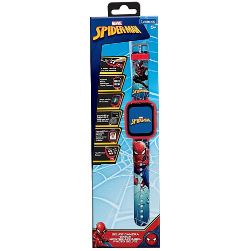 Lexibook Spider-man Kids Smartwatch With 8gb Memory Card (dmw070sp)