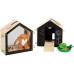Small Foot Rabbit Cage With Run (i-sf12399)