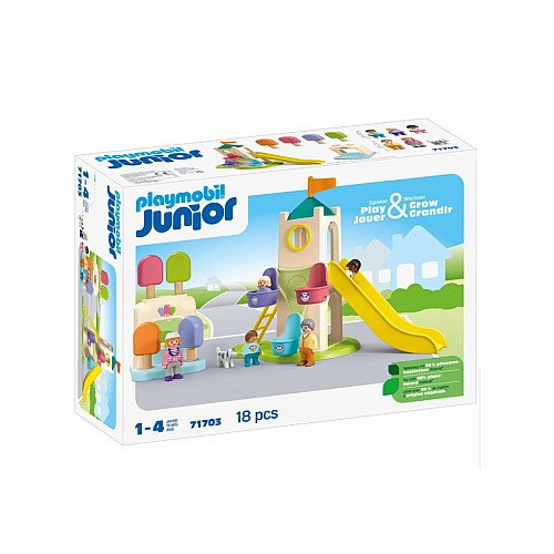 Playmobil Junior Adventure Tower With Ice Cream Booth (71703)