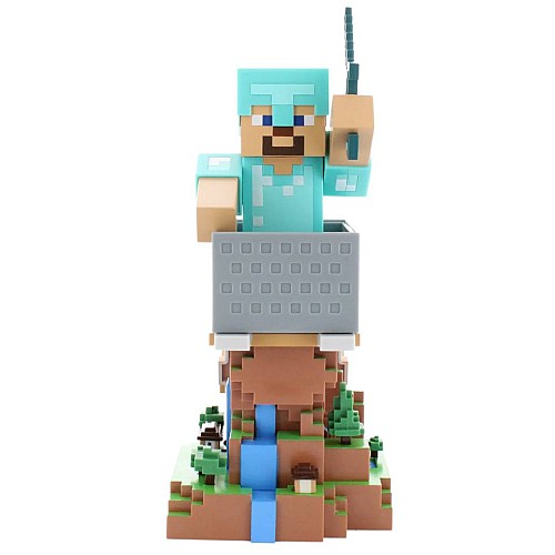 Cable Guys Minecraft Steve In Diamond Armour R.e.s.t